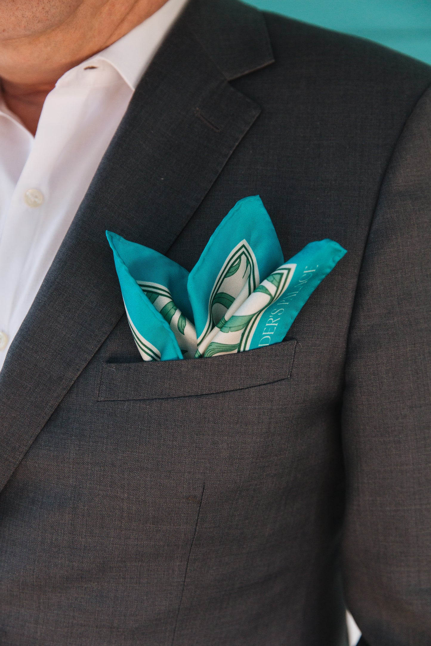 Banana Leaf Pocket Square
