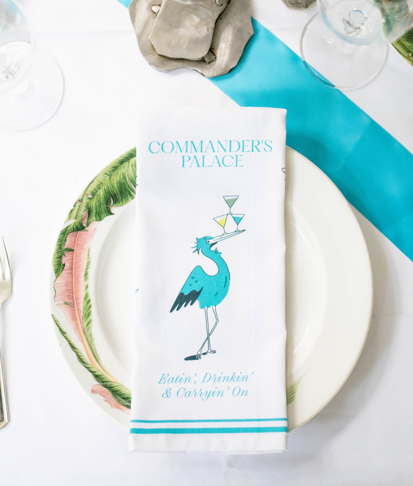 COMMANDER'S PALACE "TALLY" BAR TOWEL