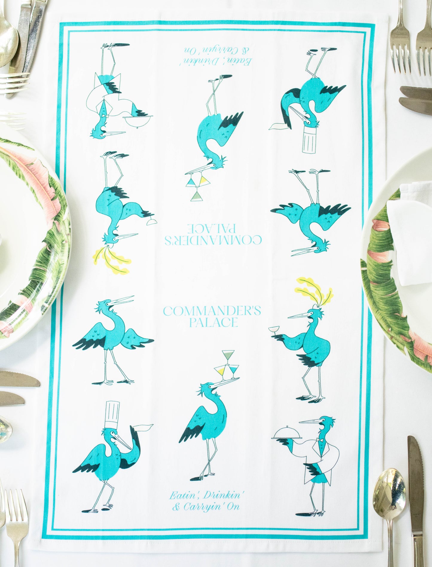 COMMANDER'S PALACE "TALLY" BAR TOWEL