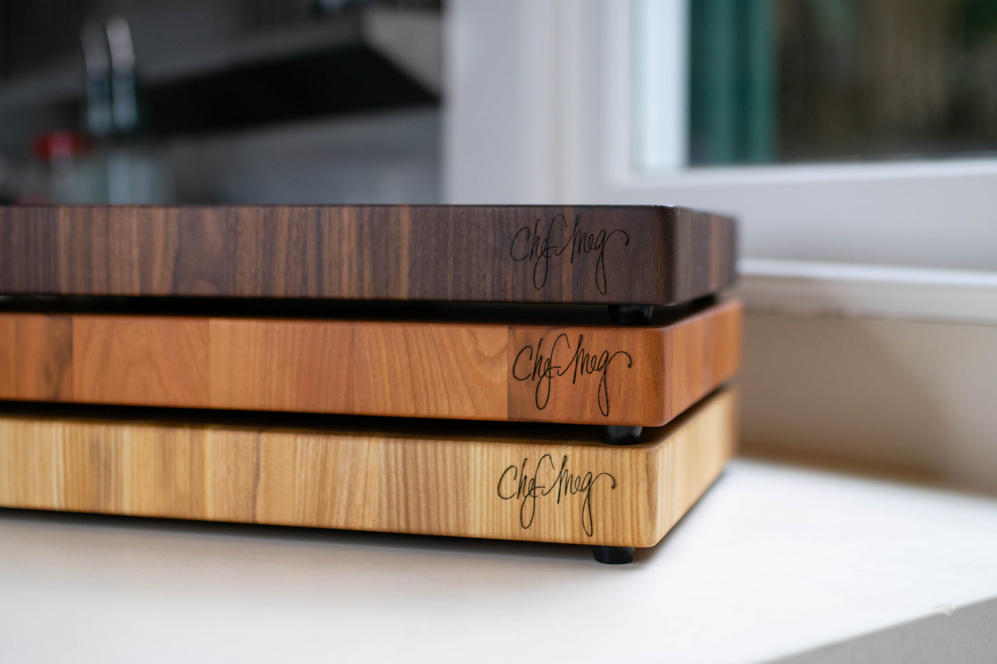 Chef Meg Signature End-Grain Cutting Board