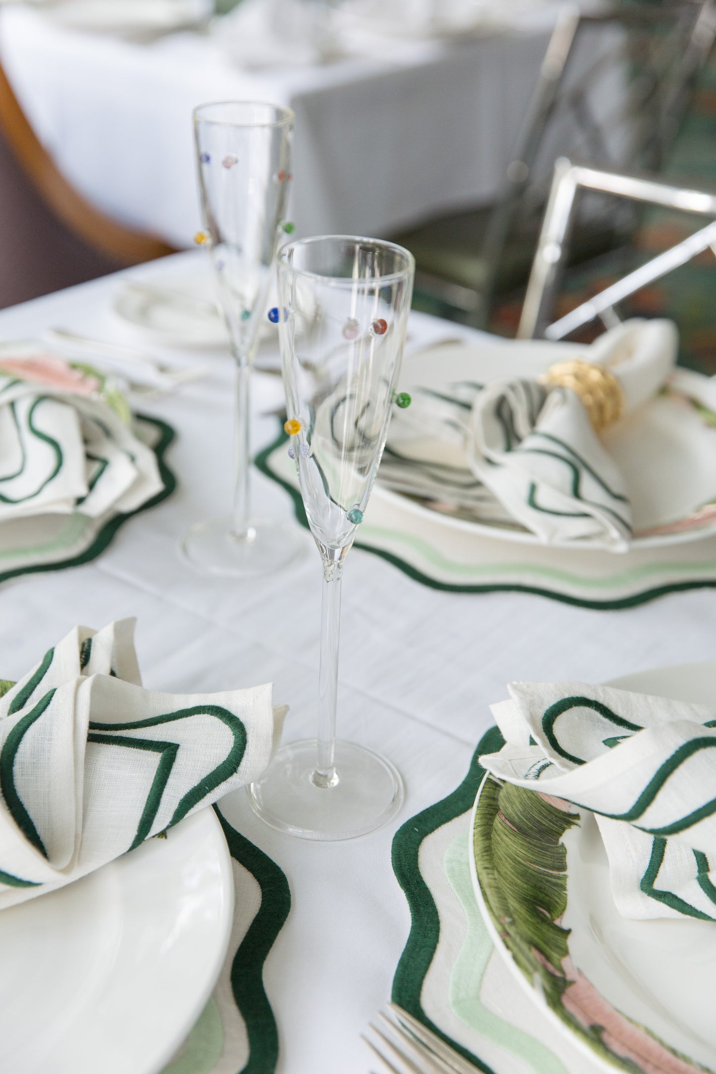 Pomponette Flutes (set of 2)
