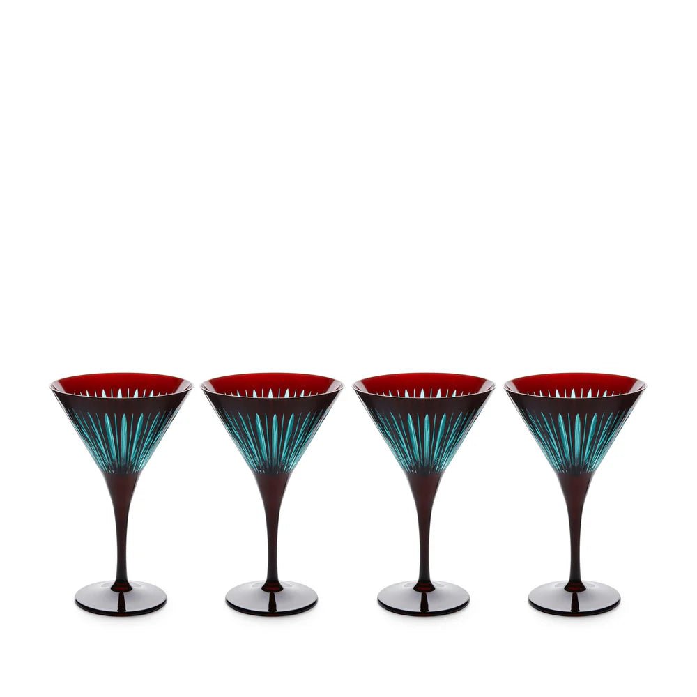 L’OBJET Prism Martini Glasses (Set of Four)