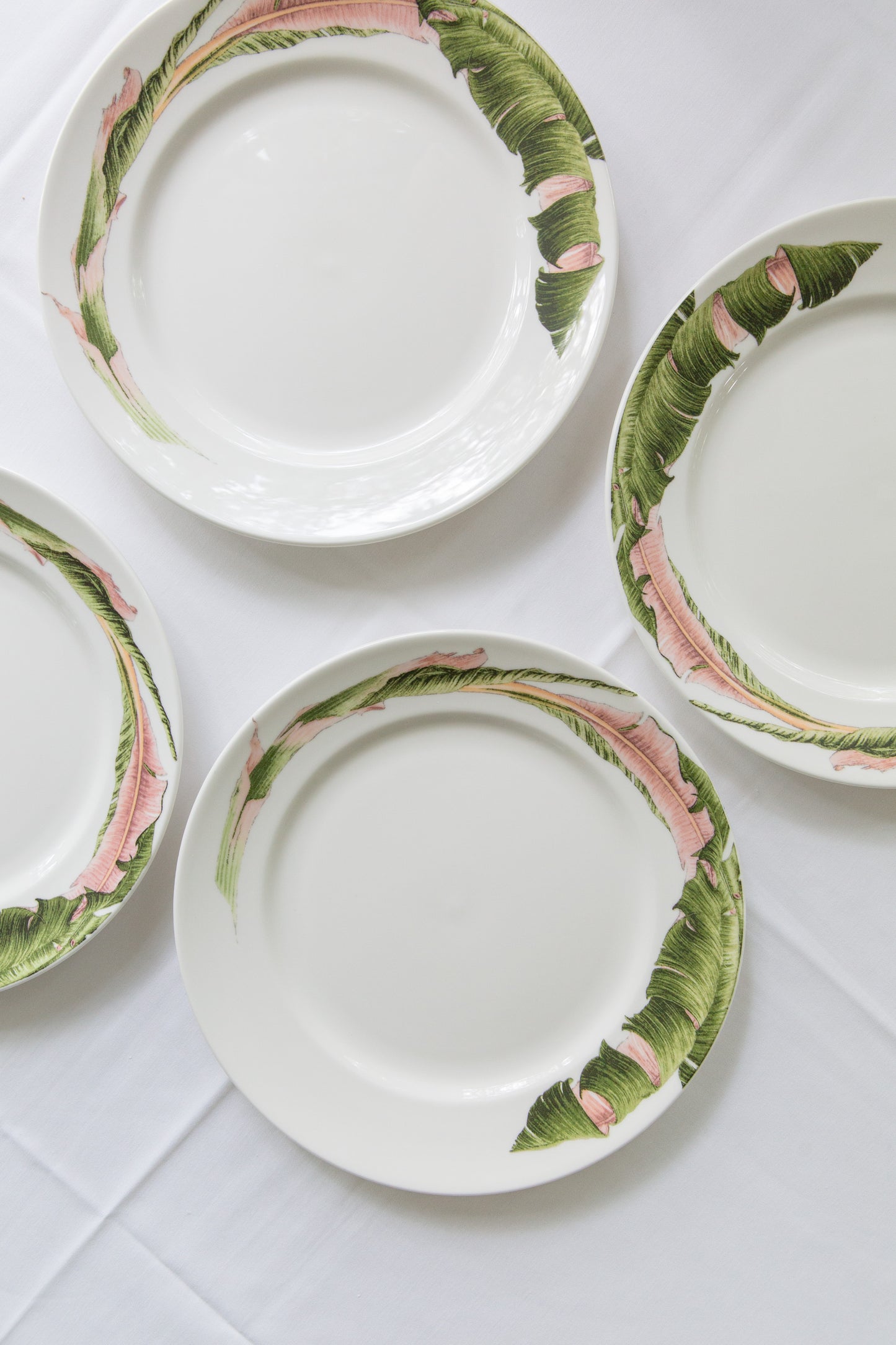 The Banana Leaf Dinner Plates (Set of Four)