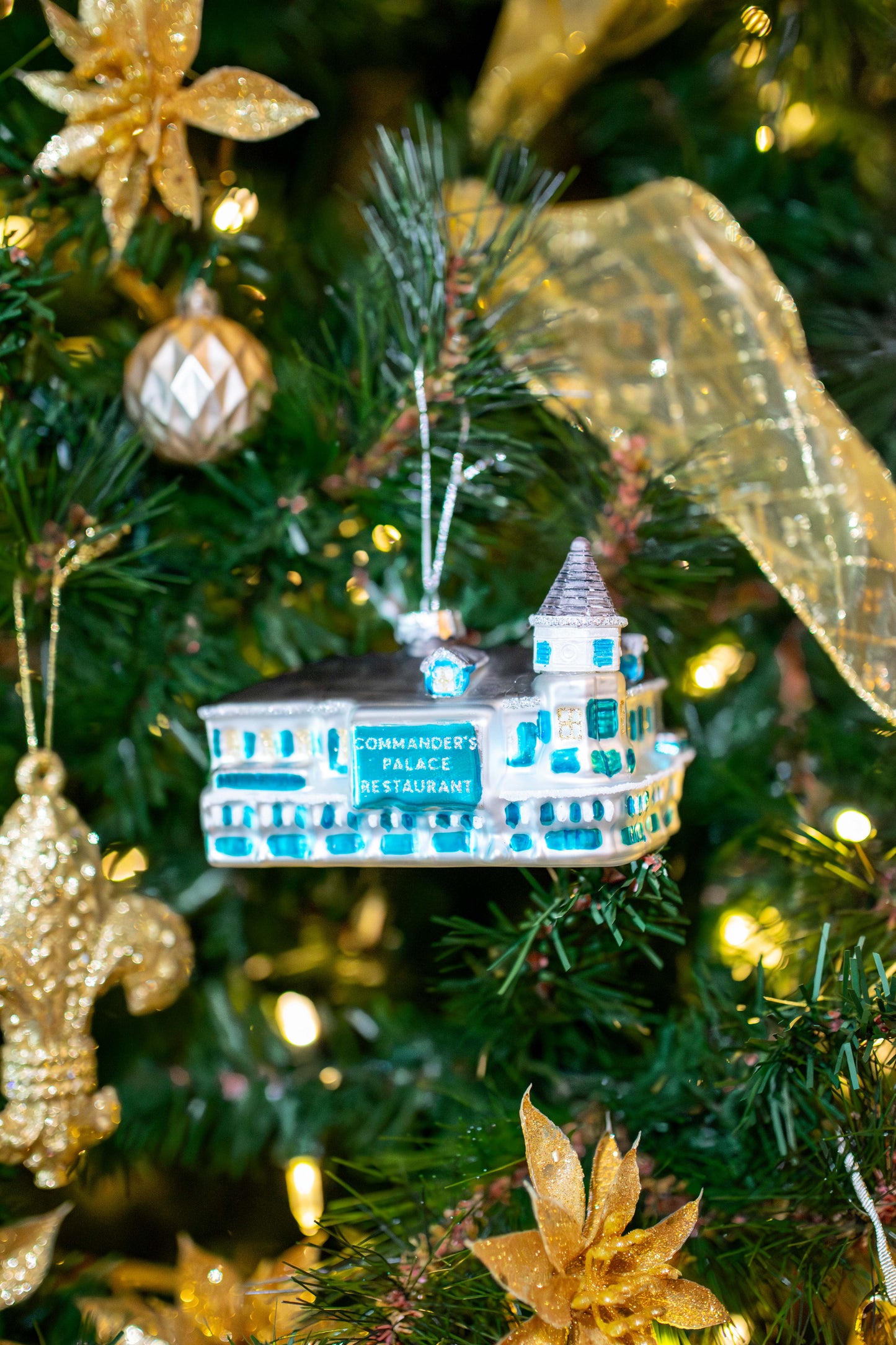 Commander’s Palace Hand-Blown Ornament