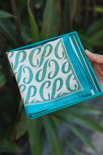 Banana Leaf Silk Square