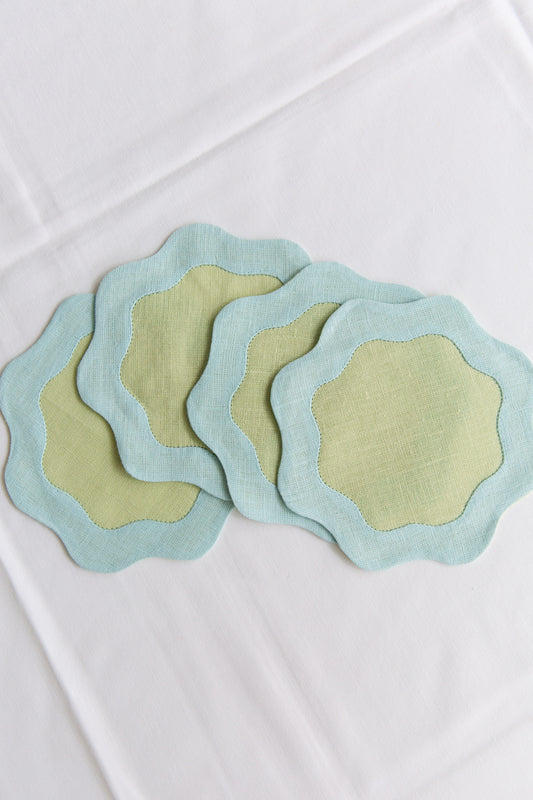 Ondulato Cocktail Napkins — Set of Six