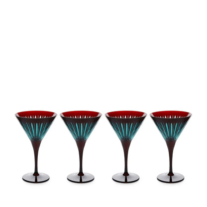 L’OBJET Prism Martini Glasses (Set of Four)