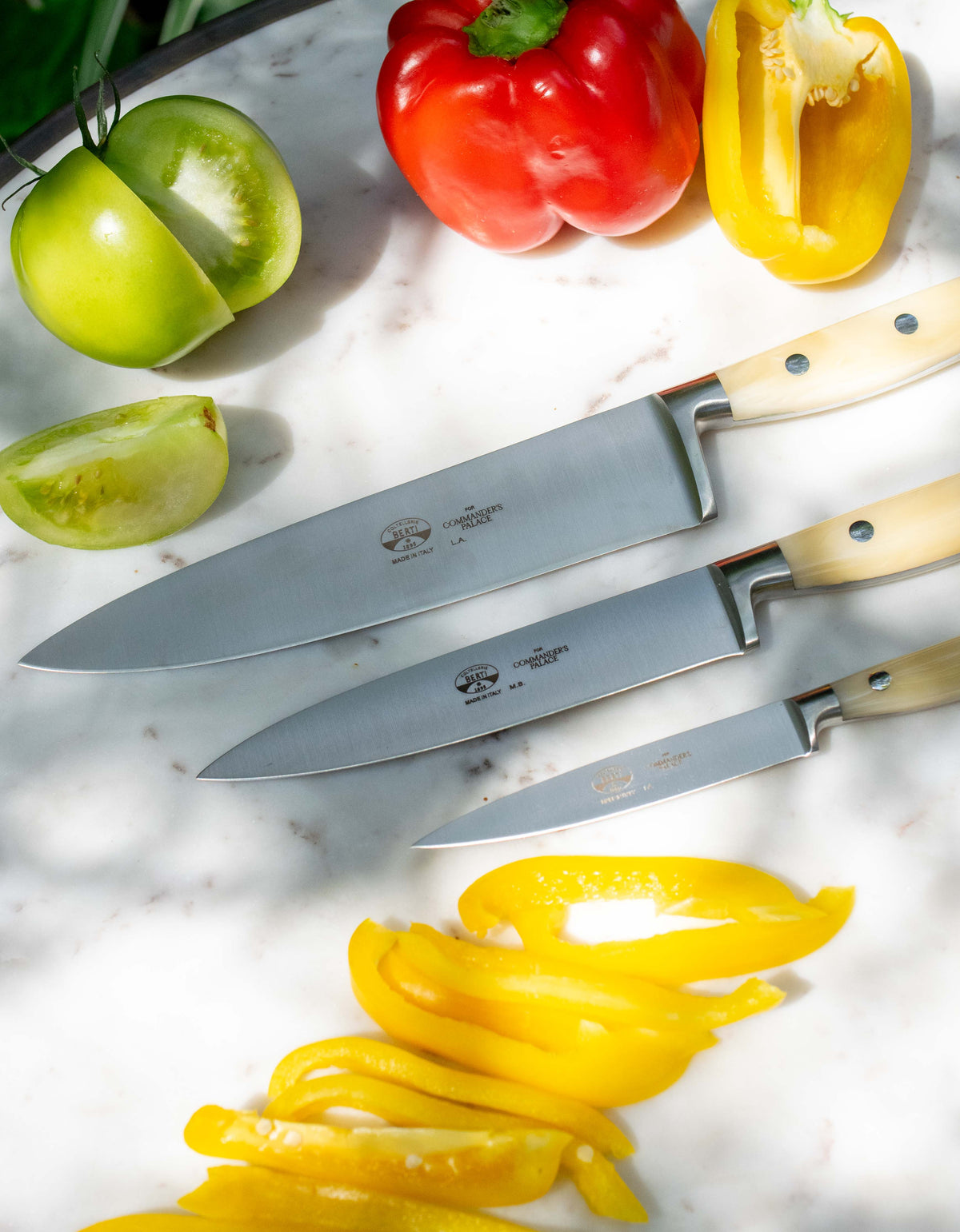 Commander’s Palace x Berti Chef Knives (Set of Three)